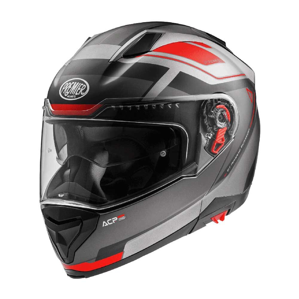 

Модульный шлем Premier Helmets Delta AS 17 BM, серый