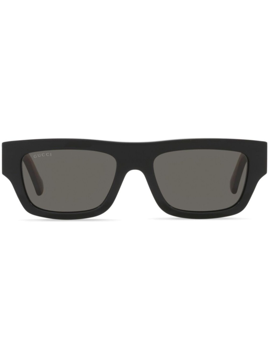 

Солнцезащитные очки в прямоугольной оправе с логотипом Gucci Eyewear, черный