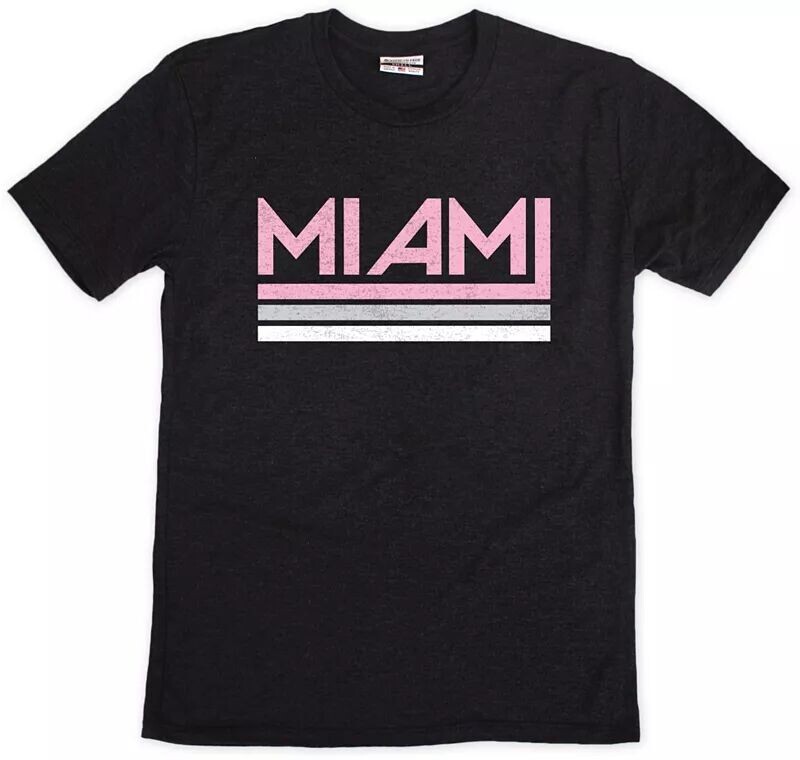 

Черная футболка Where I'M From для взрослых Miami Bars