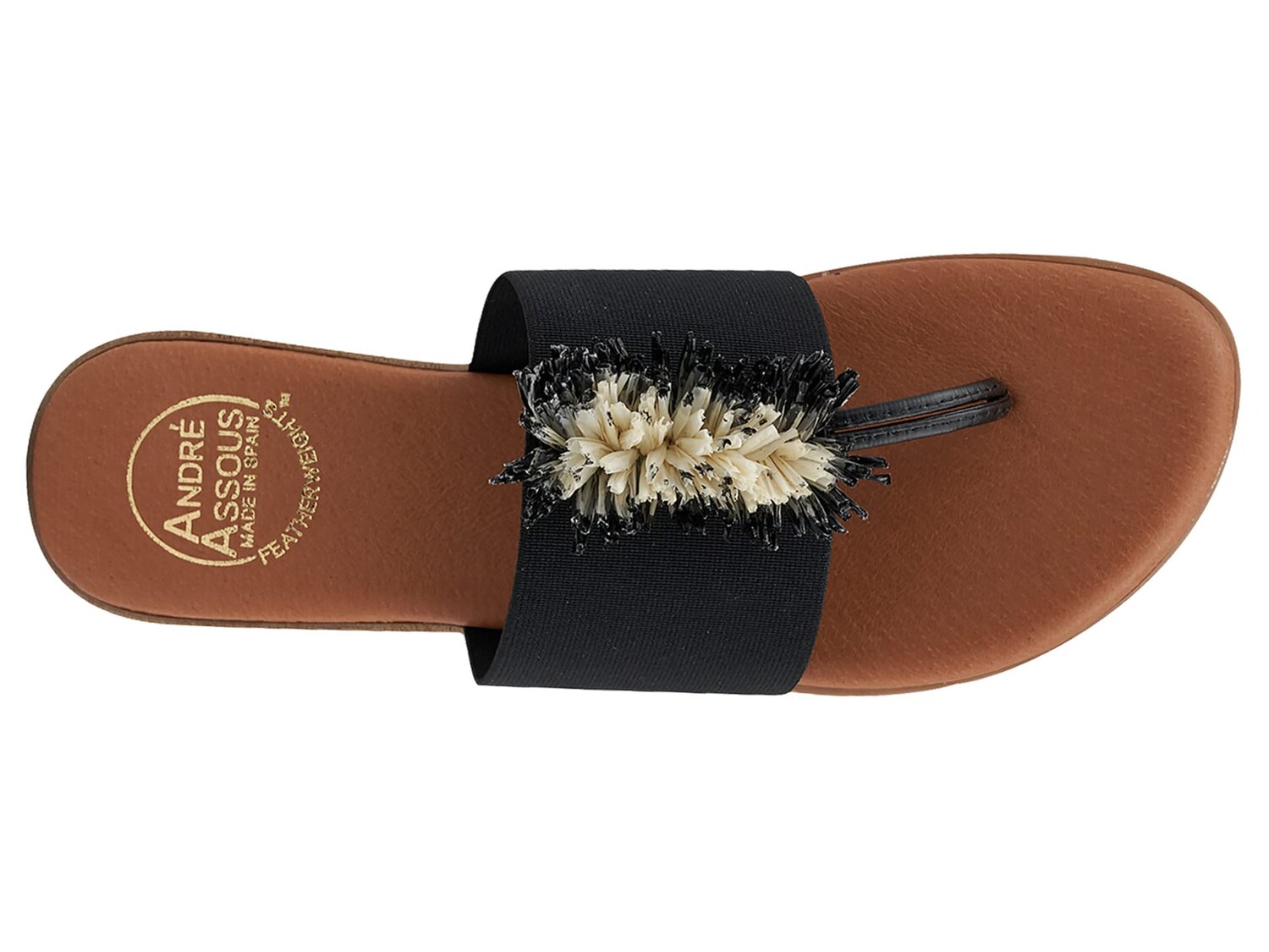 

Сандалии Andre Assous Novah Featherweight Sandal, черный
