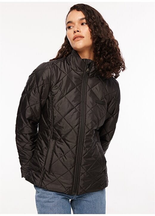 

Черная женская куртка Regular Fit 232174-001W Skechers, черный