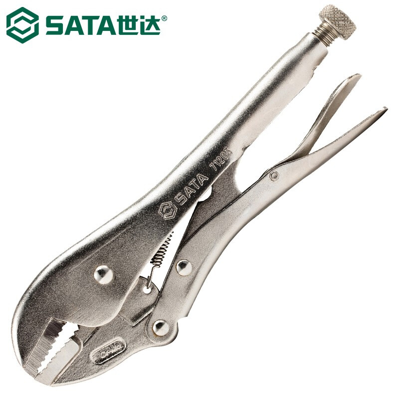 SATA 71203 мощные плоскогубцы, плоскогубцы с прямыми губками, ручные плоскогубцы, фиксированные плоскогубцы, 10 дюймов