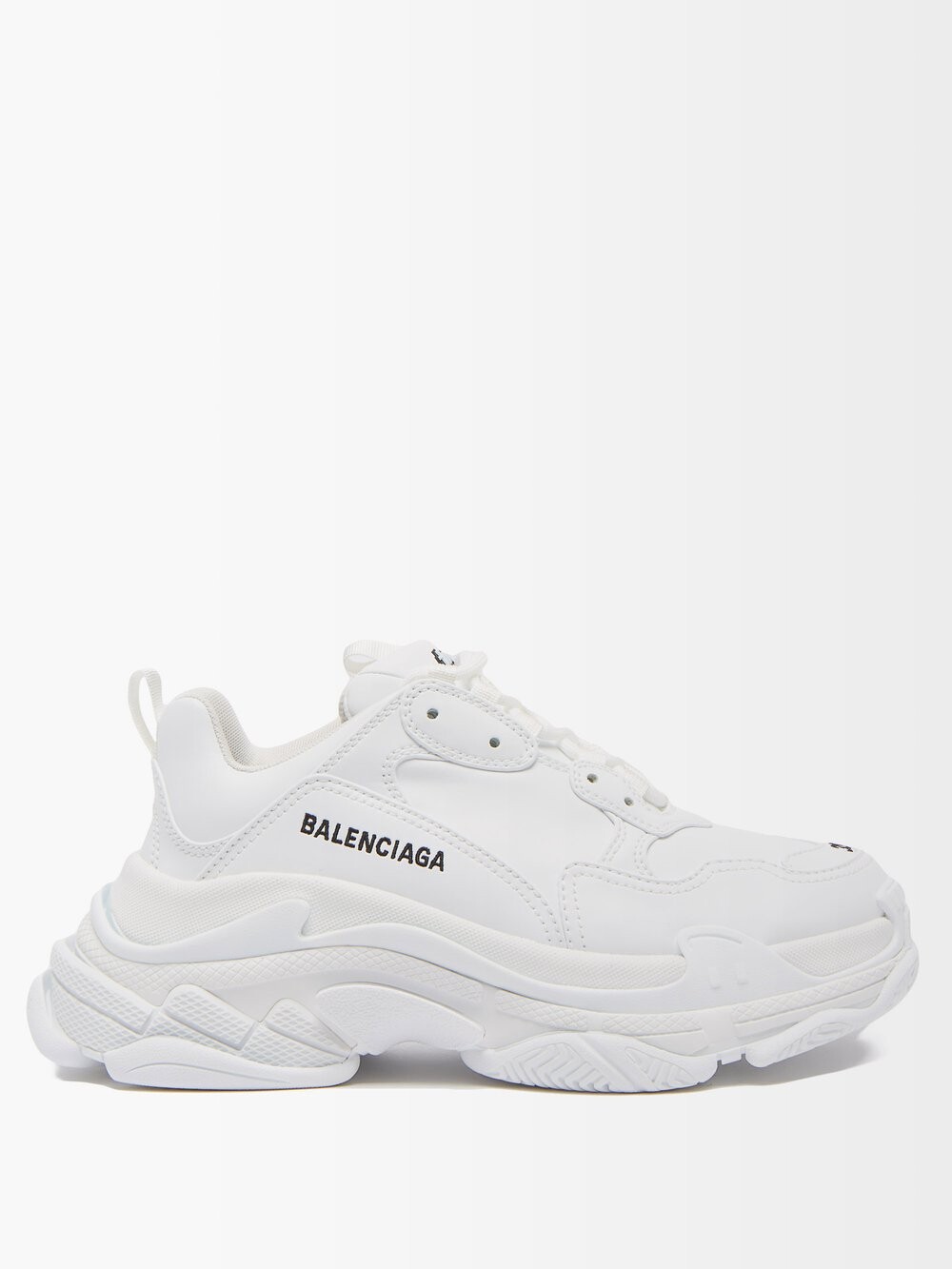 

Кроссовки triple s из искусственной кожи Balenciaga, белый