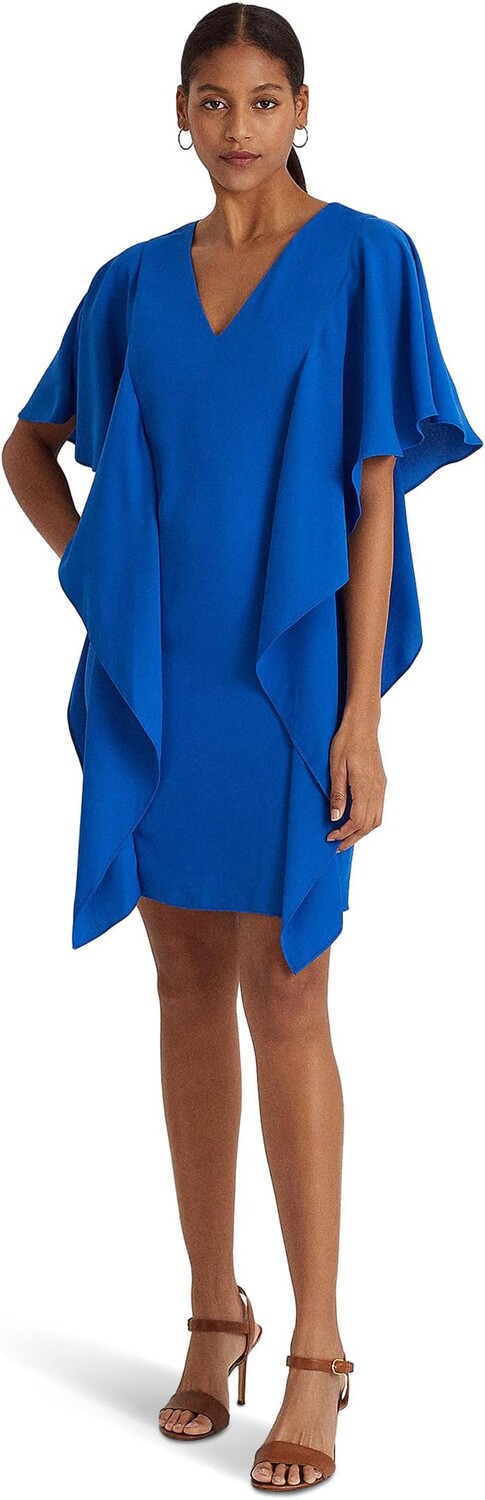 

Коктейльное платье-кафтан Жоржетта LAUREN Ralph Lauren, цвет Blue Saturn
