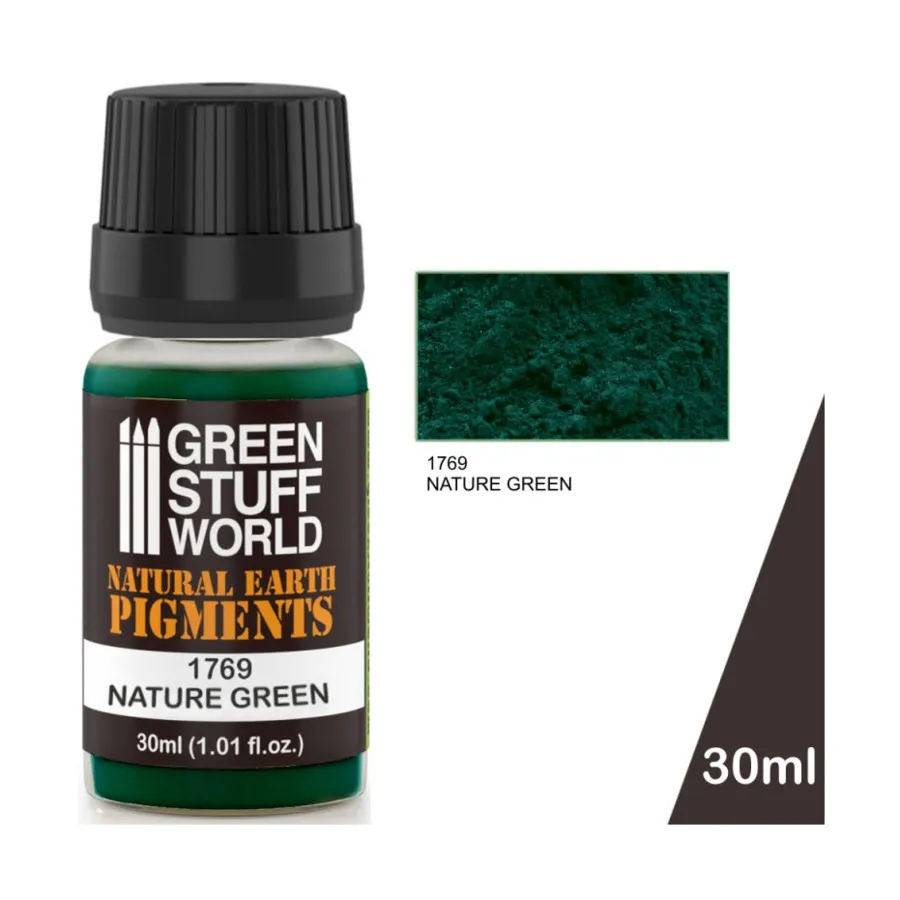 

Природный зеленый (30 мл), Natural Earth Pigments (Green Stuff World)