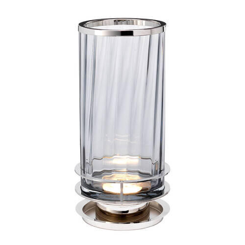 

Настольная лампа Elstead Lighting, 17,1x36,4 см, серый/никельа