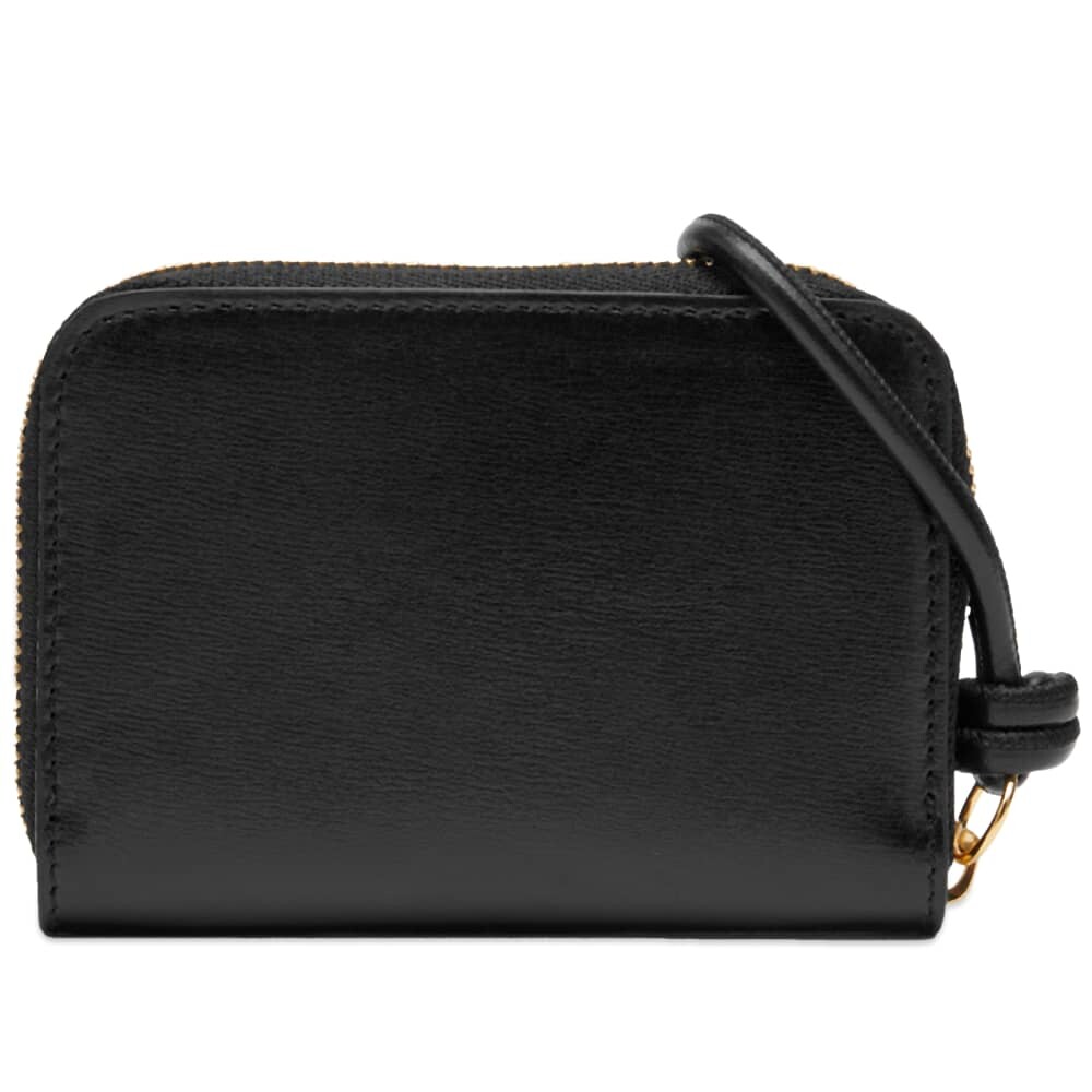 

Маленький кошелек Jil Sander на молнии Giro, черный