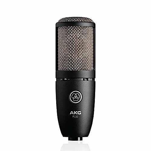 

Конденсаторный микрофон AKG P220 Large Diaphragm Cardioid Condenser Microphone
