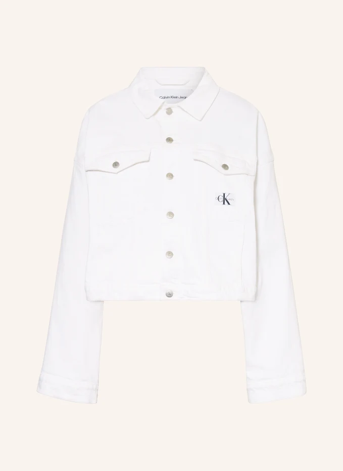 

Джинсовая куртка Calvin Klein Jeans, белый