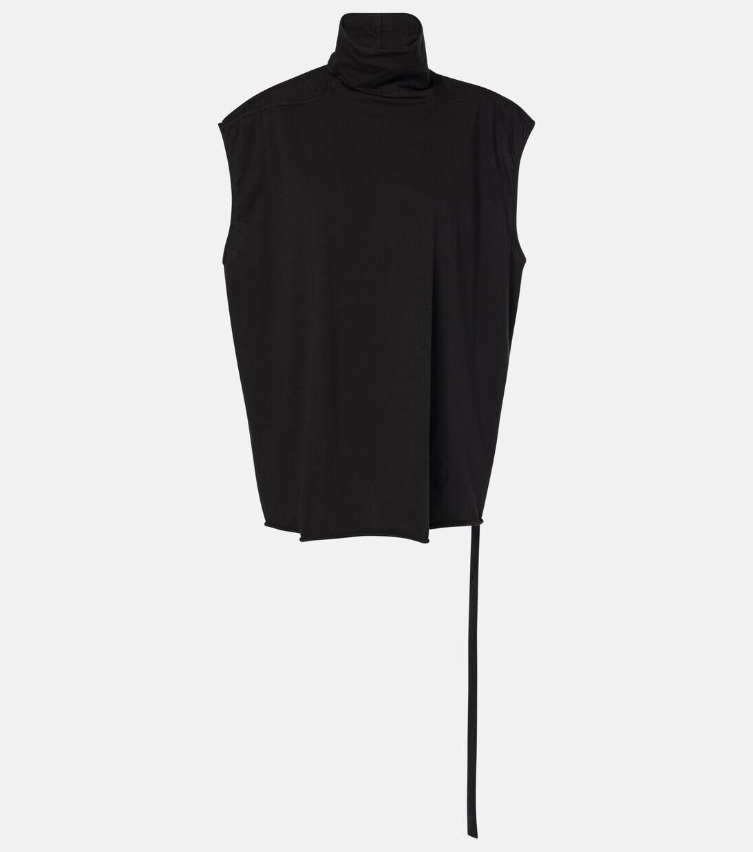 

Футболка из хлопкового джерси Edfu Rick Owens, черный