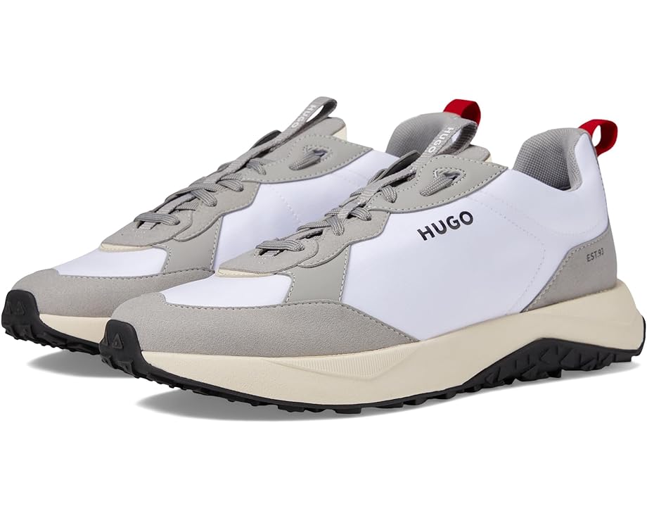 Кроссовки HUGO Kane Running Sneaker, цвет Open White кроссовки hugo hannah open white