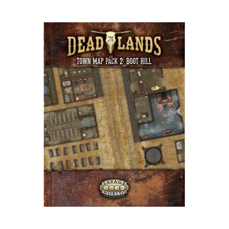 

Пакет карт города № 2 — Бут-Хилл, Deadlands - The Weird West