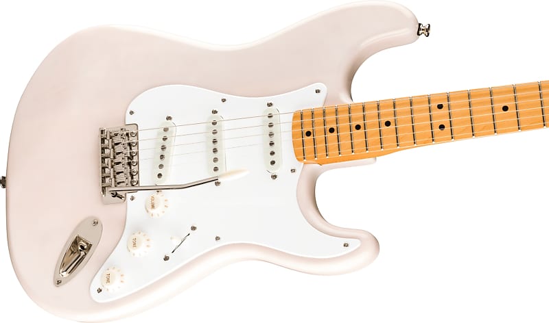Электрогитара Squier by Fender Classic Vibe '50s Stratocaster White Blonde электрогитара squier by fender classic vibe 50s stratocaster white blonde