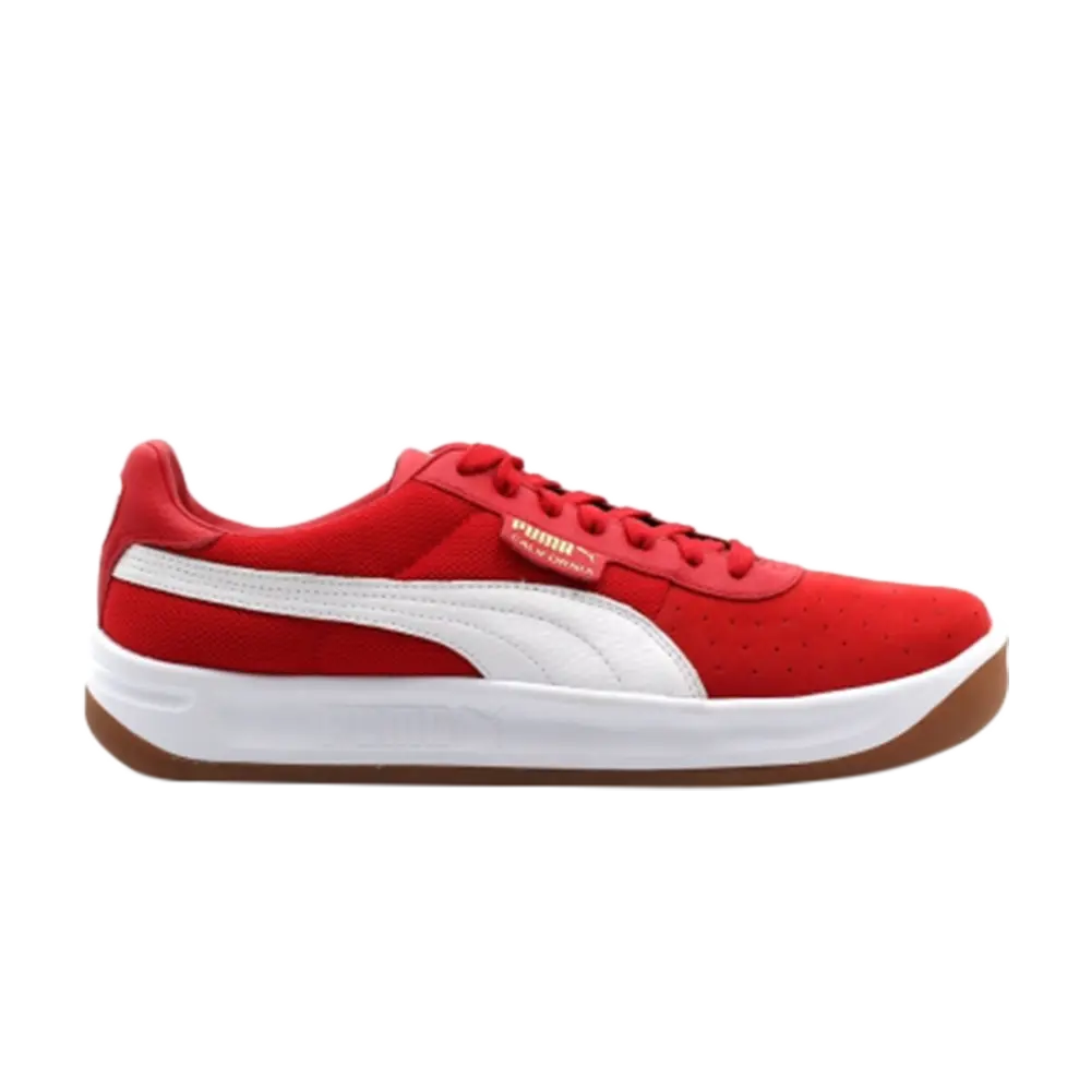 Puma California 2. Кроссовки Puma California. Пума красная т7. Кроссовки Пума Калифорния фото.