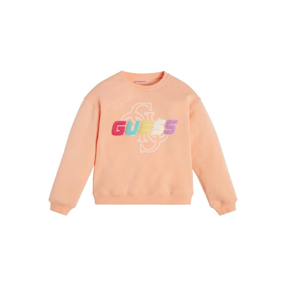 

Толстовка Guess Daughter Mini Me, оранжевый