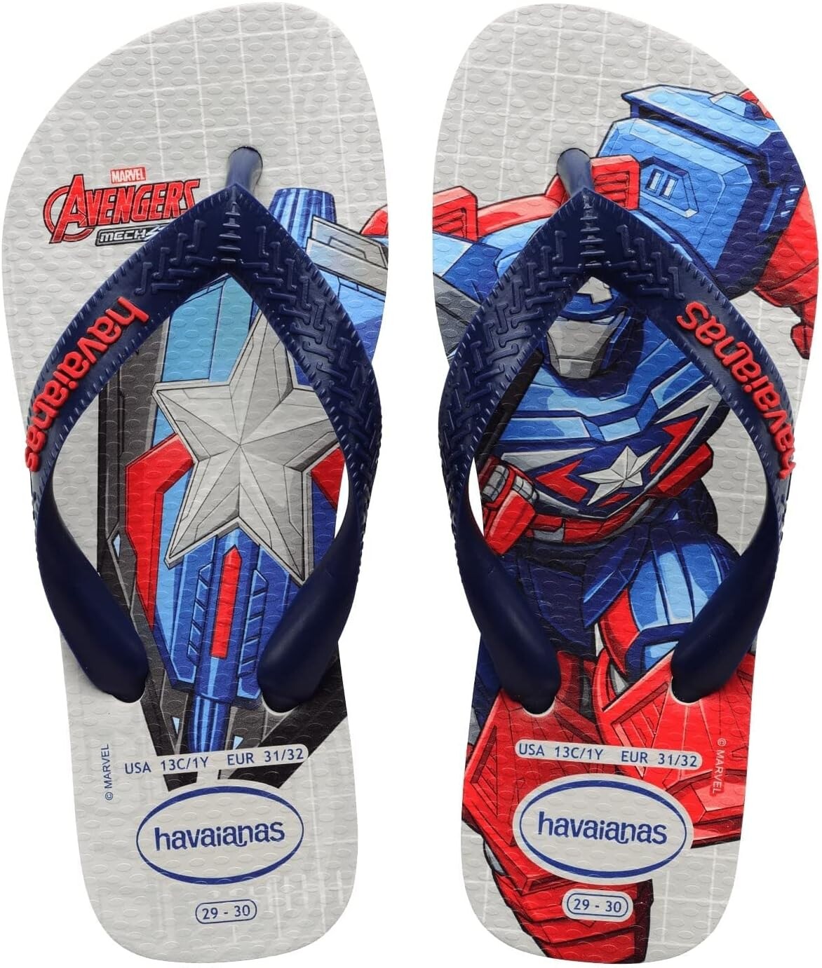 

Шлепанцы Top Marvel Flip Flop Sandal Havaianas, белый