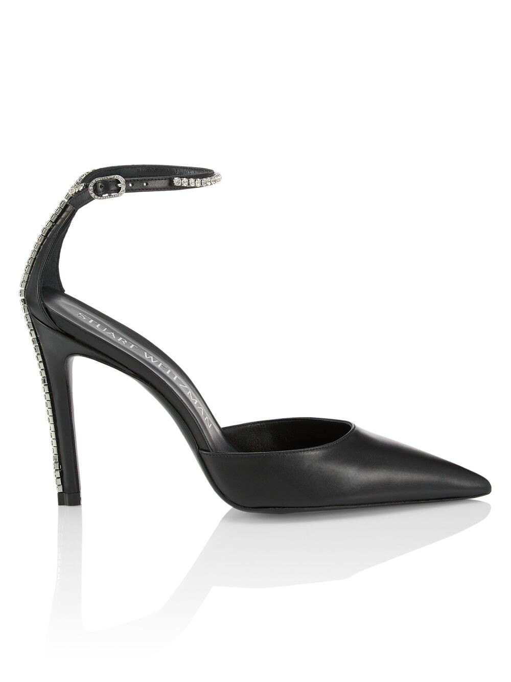

Кожаные туфли StuartGlam D'Orsay Stuart Weitzman, черный