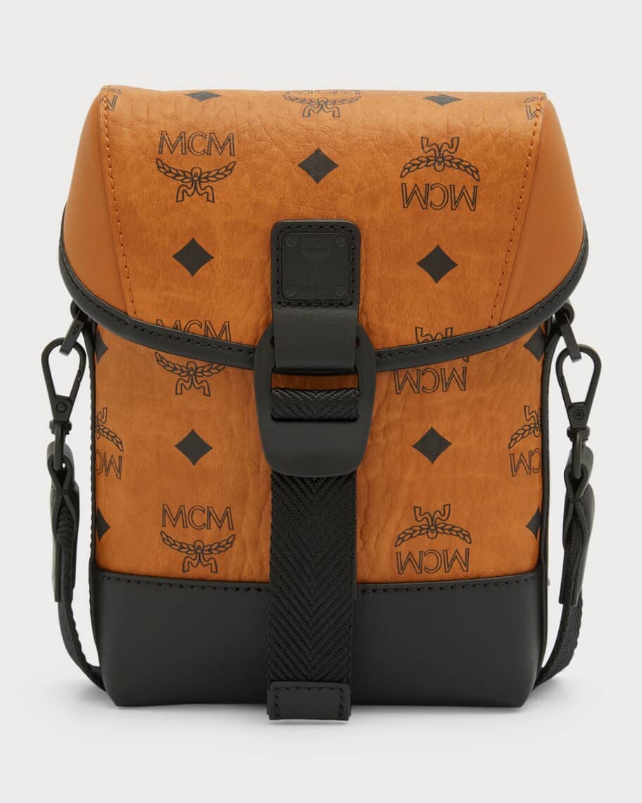 

Маленькая мужская сумка через плечо с логотипом Portuna Heritage MCM