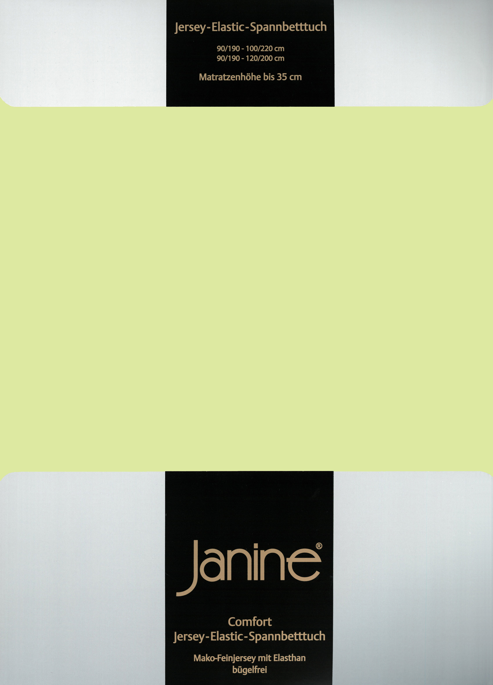 Простыня Janine Elastic Jersey, цвет lilie