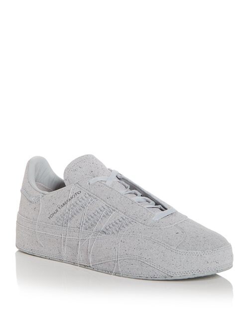

Мужские низкие кеды Gazelle со строчкой Y-3, цвет Gray