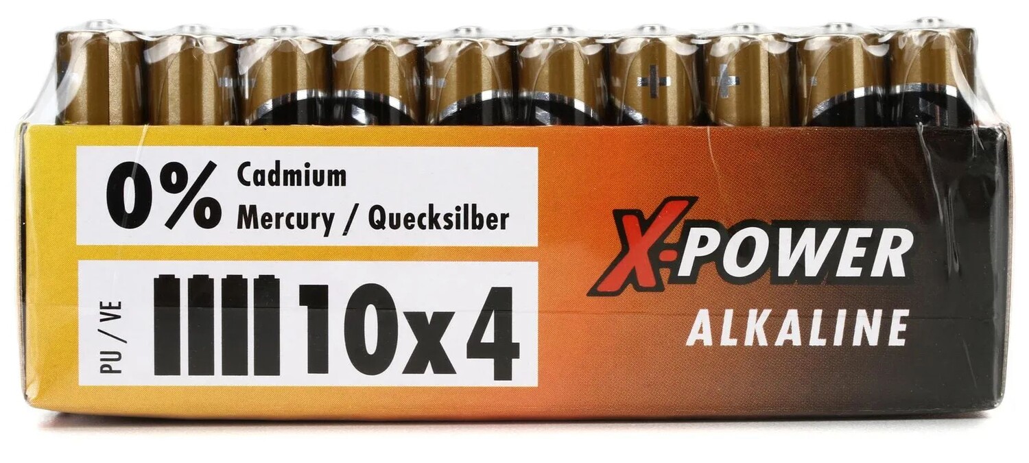 

Щелочная батарея Ansmann X-Power AAA (40 шт.)