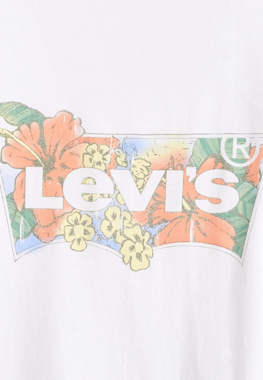 

Футболка с принтом PERFECT TEE Levi's, белый