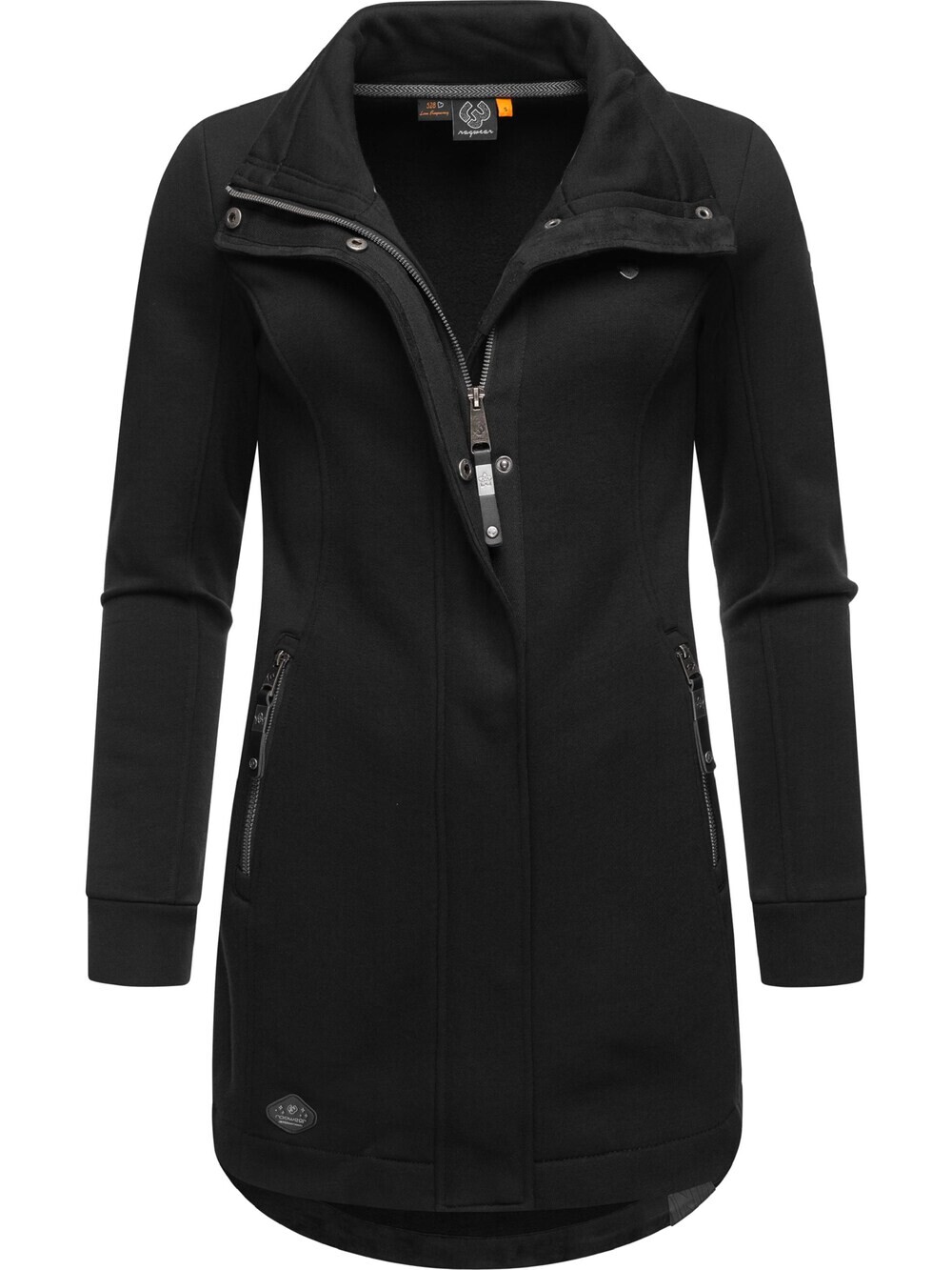 

Толстовка на молнии Ragwear Letrice, черный