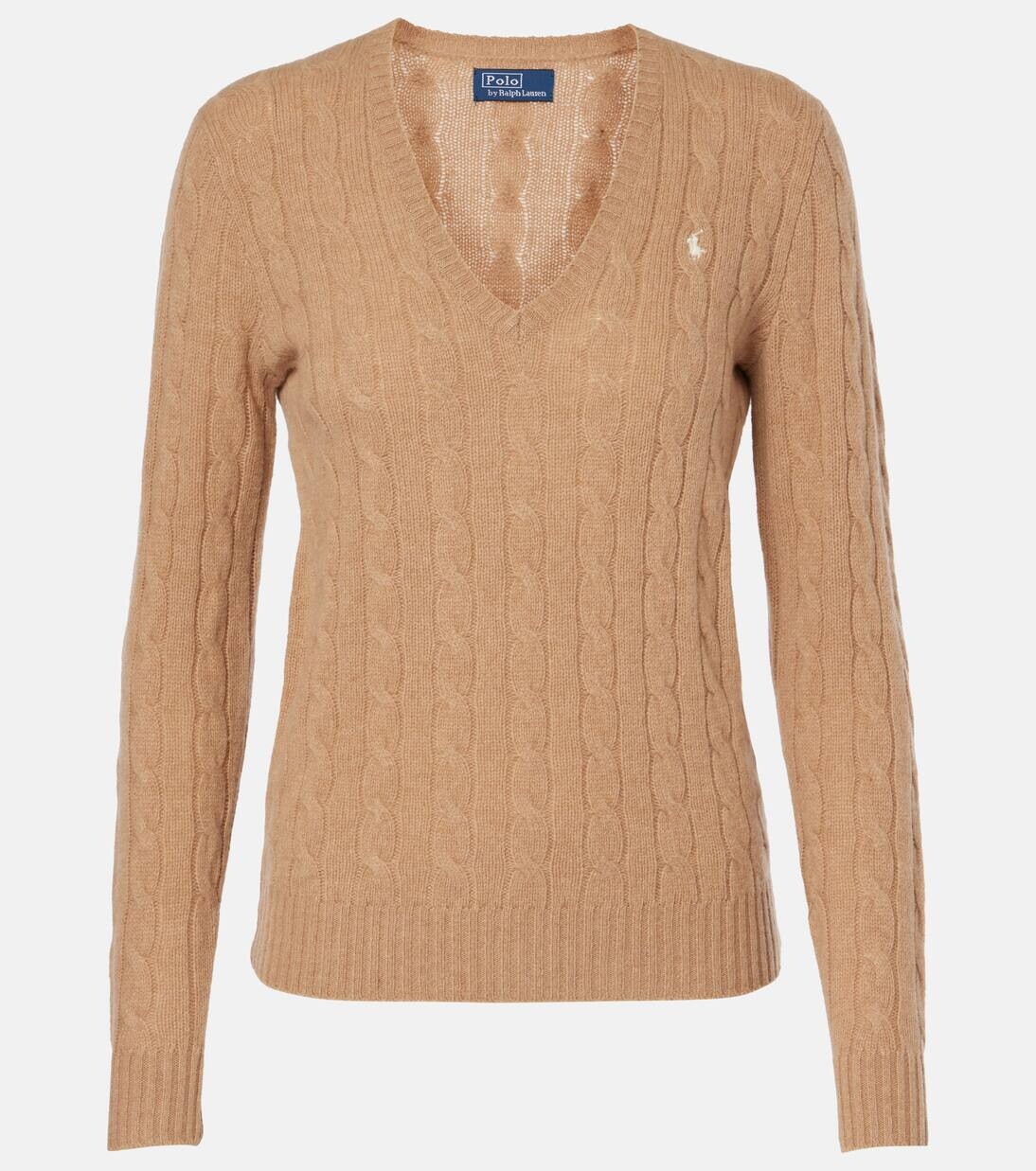 

Свитер из шерсти и кашемира Polo Ralph Lauren, цвет collection camel melange