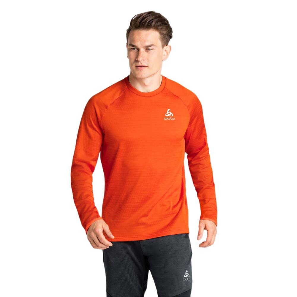 

Футболка с длинным рукавом Odlo Run Easy Warm, оранжевый