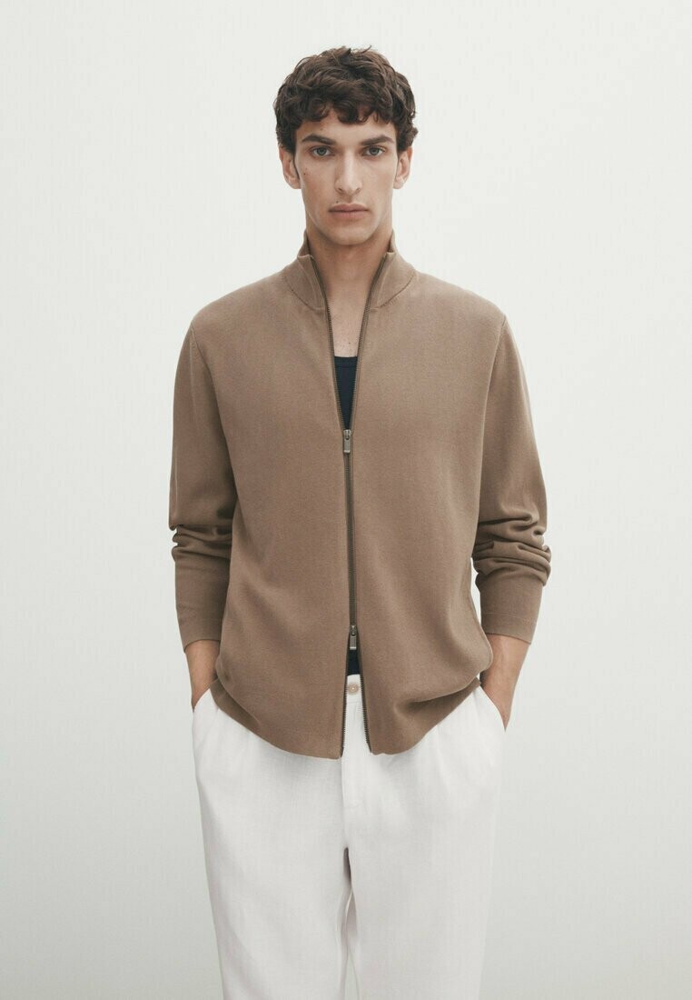 

Кардиган Massimo Dutti, серый