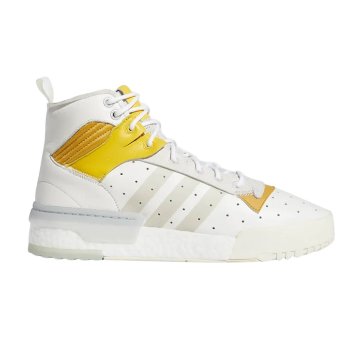 

Кроссовки Adidas Rivalry RM 'White Mustard', белый, Белый;серый