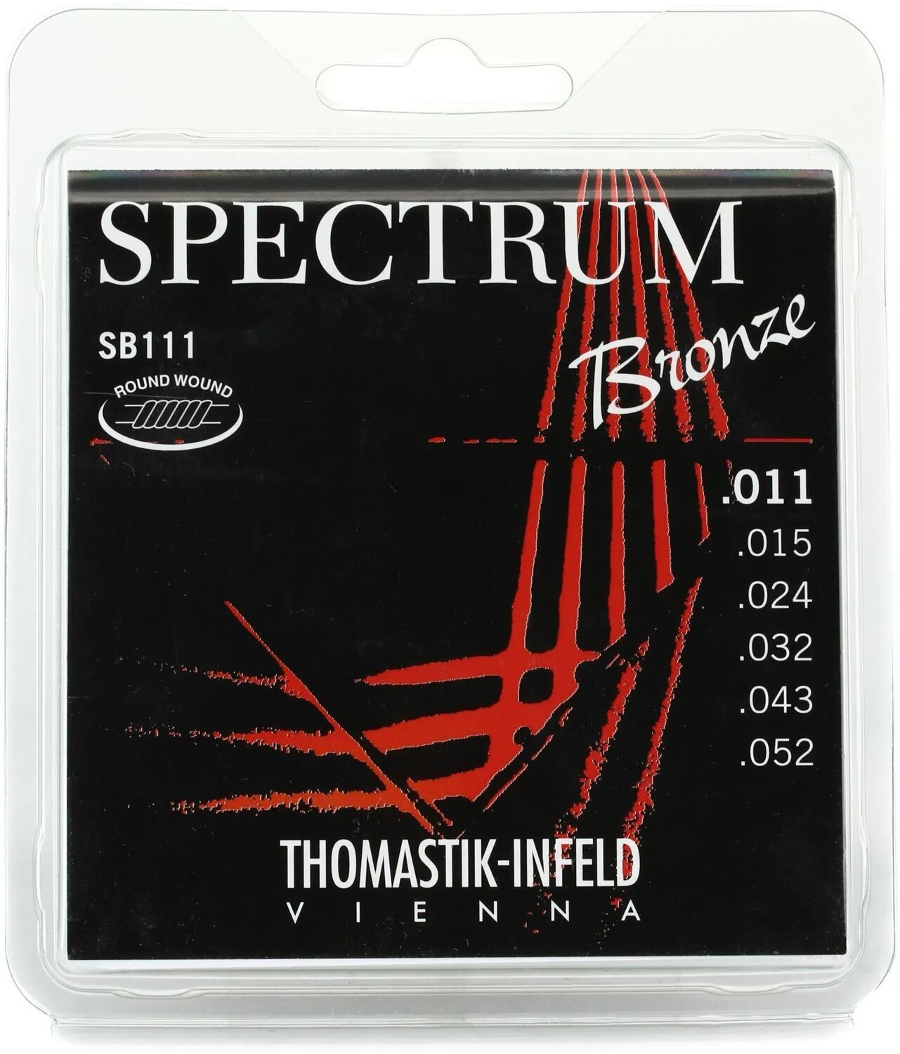 

Струны для акустической гитары Thomastik-Infeld SB111 Spectrum Bronze — .011-.052 светлые