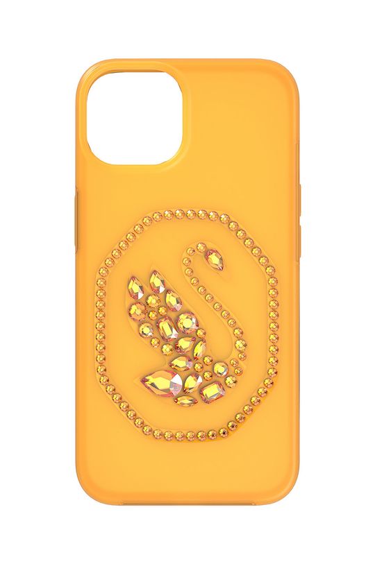 Чехол для iPhone 13 Pro 5625638 Swarovski, желтый swarovski mesmera сет колец разной формы с прозрачными кристаллами