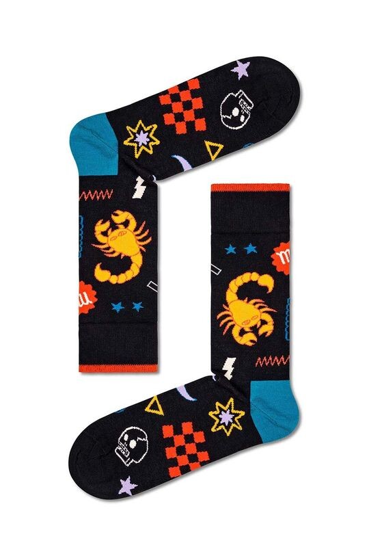 

Носки «Зодиак Скорпион» Happy Socks, черный