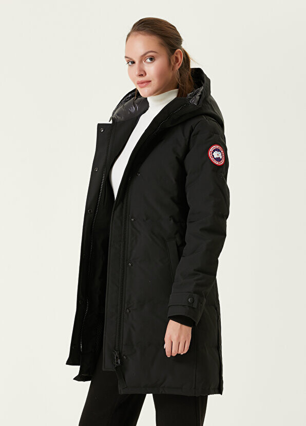 

Черная куртка с капюшоном shelburne Canada Goose, Черный