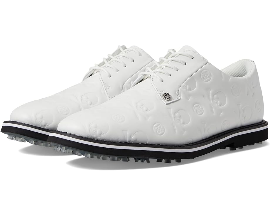 Кроссовки GFORE Debossed Gallivanter Golf Shoes, цвет Snow/Onyx 1
