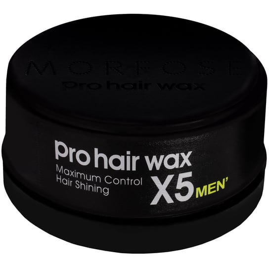 Черный слегка блестящий гель для укладки, 150 мл Morfose Pro Hair Gel Wax