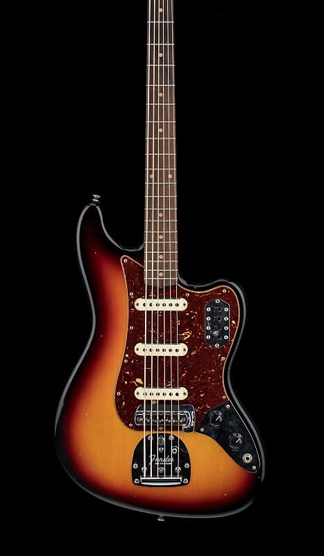 

Басс гитара Fender Custom Shop Bass VI Journeyman Relic - Aged 3-Color Sunburst #73009