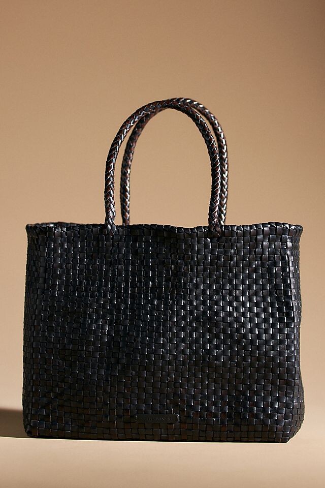 

Сумка-тоут Loeffler Randall Klara плетеная, коричневый