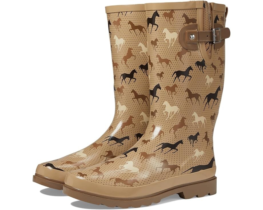 

Ботинки Western Chief Printed Tall Rain Boots, цвет To the Races