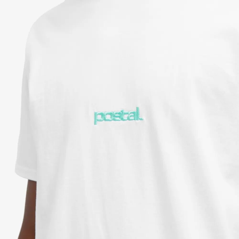 Postal Мини-футболка с логотипом, белый