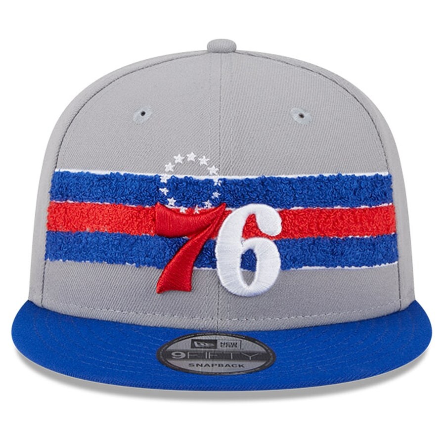 

Бейсболка New Era Philadelphia 76Ers, серый
