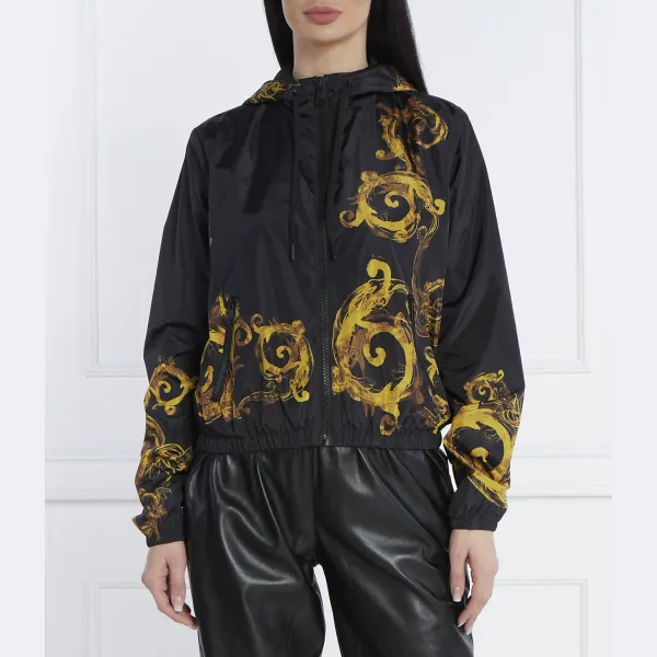 

Куртка стандартного кроя Versace, черный