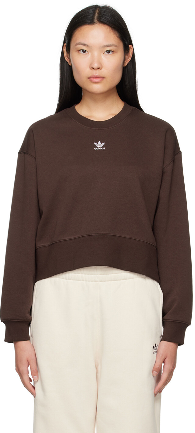 

Коричневый свитшот adidas Originals Adicolor Essentials