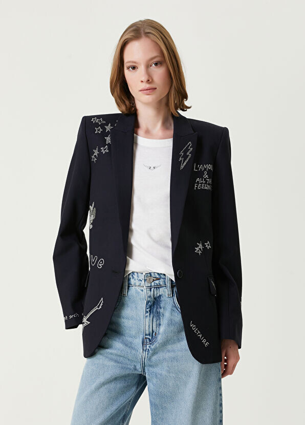 

Вальсовый пиджак Zadig&Voltaire, синий