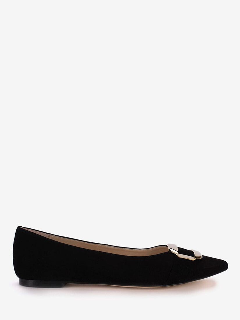 

Кожаные туфли с пряжками Mint Velvet Alice, черный