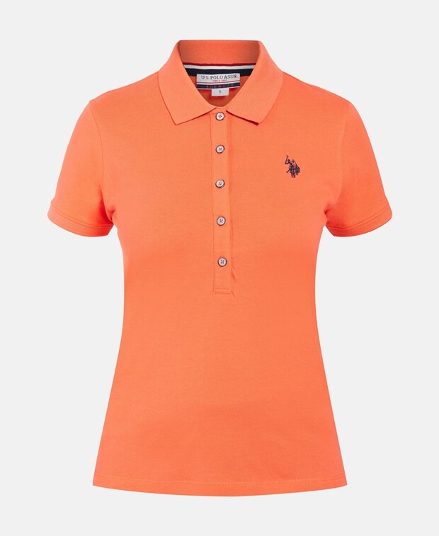 

Рубашка поло U.S. Polo Assn., персик