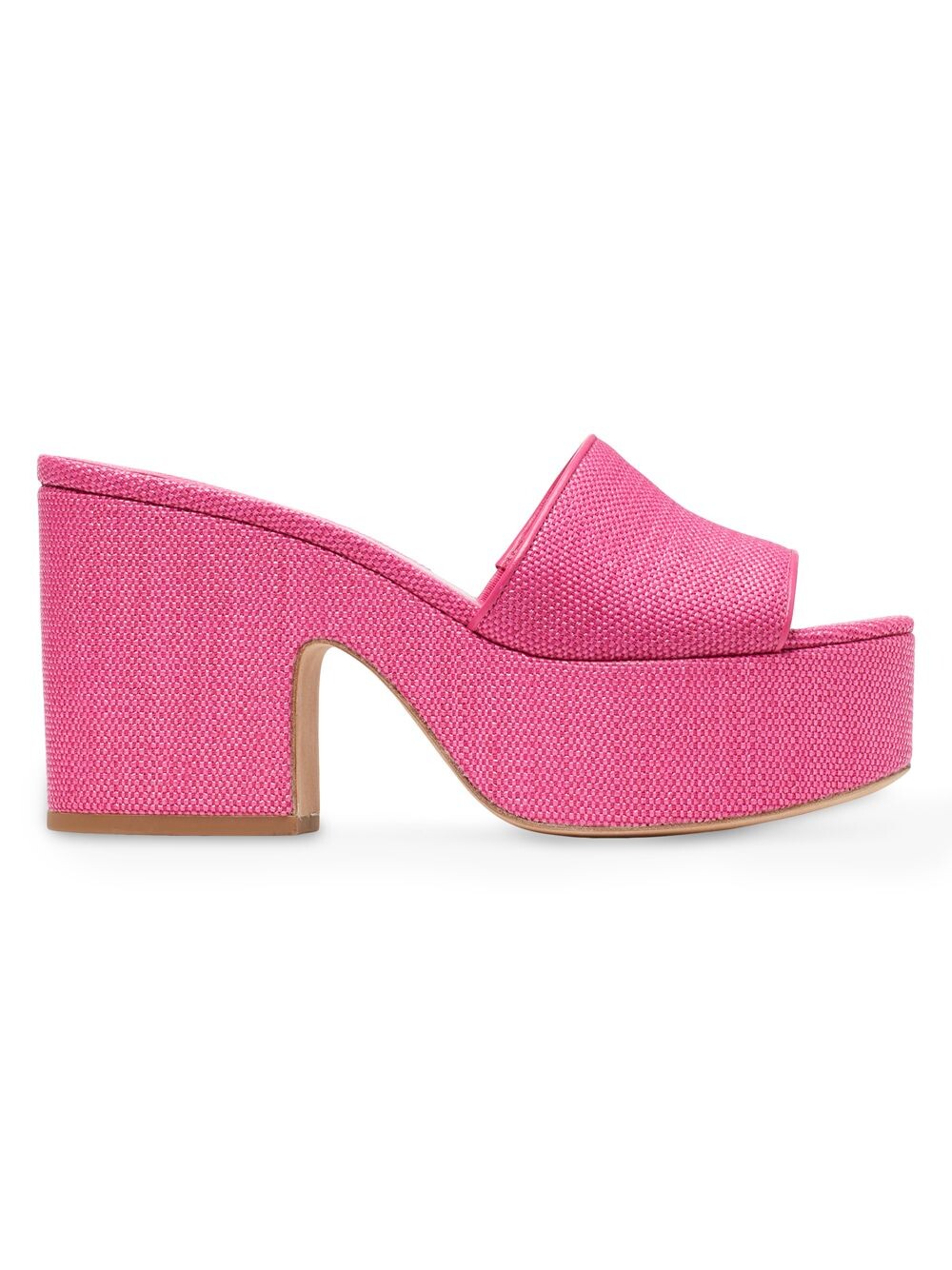 

Мюли Ibiza на платформе из рафии kate spade new york, роза