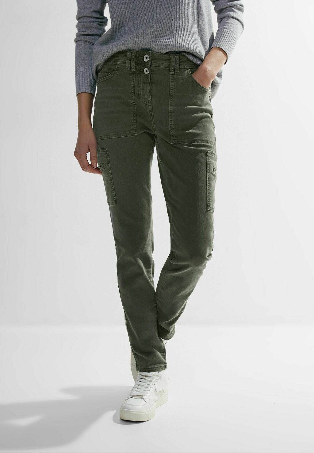 

Брюки-карго Slim Fit Cecil, цвет dynamic khaki