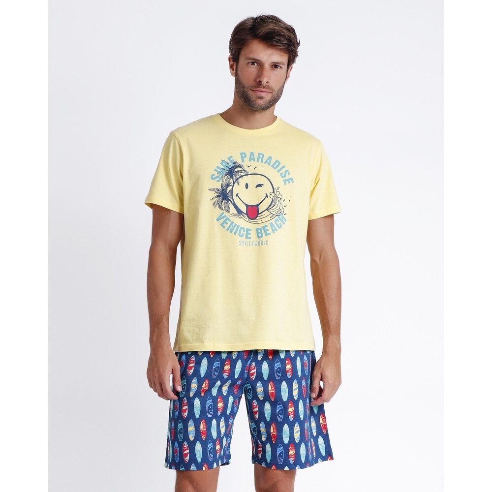 

Пижама Smiley Surf Paradise, желтый